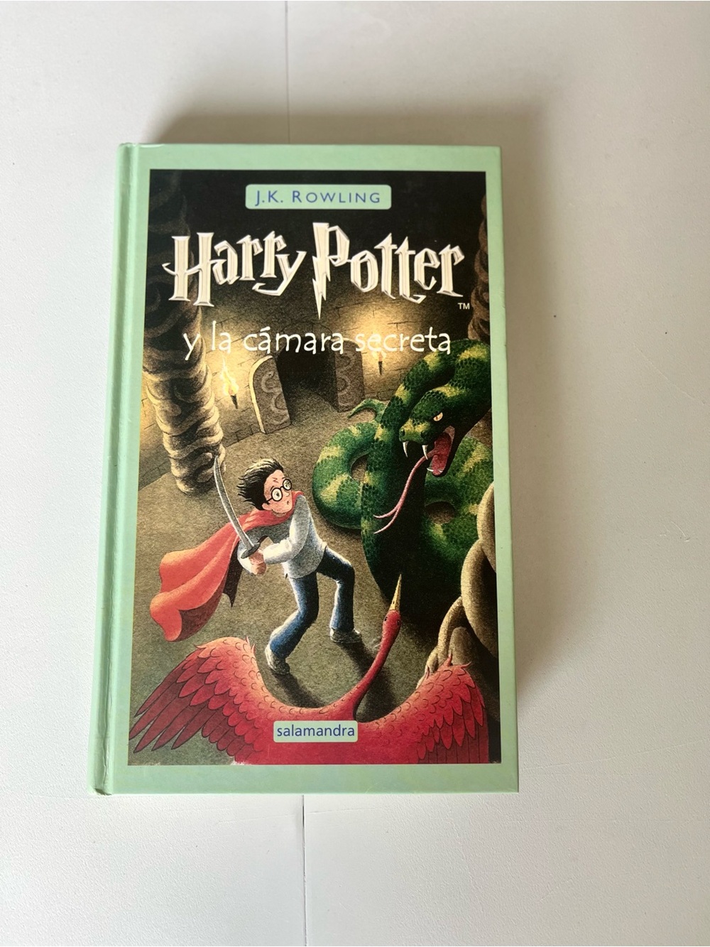Harry Potter y la cámara secreta - Mint Green Hardcover